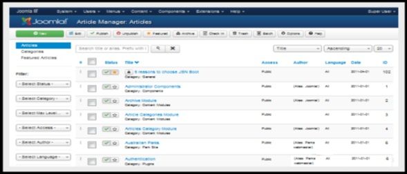 Basis Site Joomla2